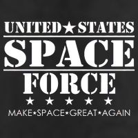 United States Space Force Make Space Great Again Adult Drive Performance Visor