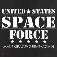 United States Space Force Make Space Great Again 11oz C Handle Ceramic Mug