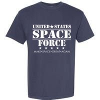 United States Space Force Make Space Great Again Garment-Dyed Heavyweight T-Shirt