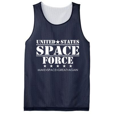 United States Space Force Make Space Great Again Mesh Reversible Basketball Jersey Tank
