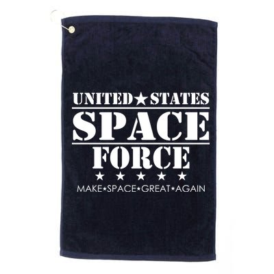 United States Space Force Make Space Great Again Golf Towel
