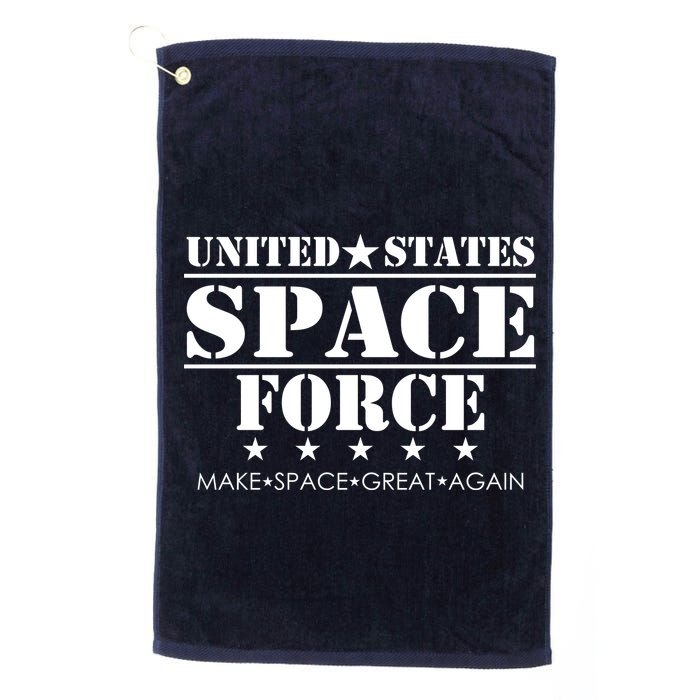 United States Space Force Make Space Great Again Golf Towel