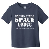 United States Space Force Make Space Great Again Toddler T-Shirt