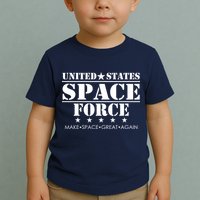 United States Space Force Make Space Great Again Toddler T-Shirt
