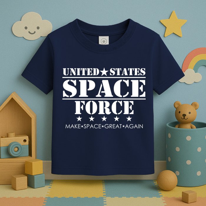 United States Space Force Make Space Great Again Toddler T-Shirt