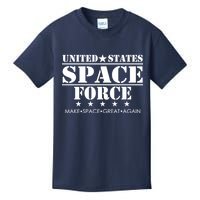 United States Space Force Make Space Great Again Kids T-Shirt