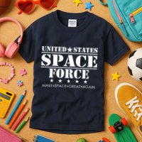United States Space Force Make Space Great Again Kids T-Shirt