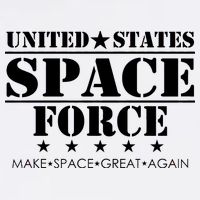 United States Space Force Make Space Great Again Garment-Dyed Sweatshirt