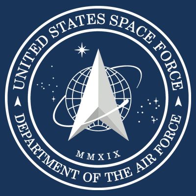 United States Space Force Outline Logo T-Shirt