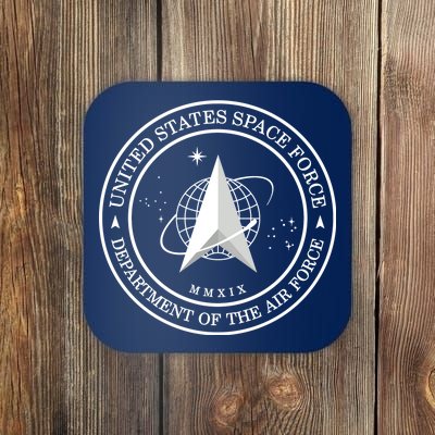 United States Space Force Outline Logo Coaster