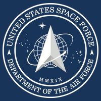United States Space Force Outline Logo Tank Top