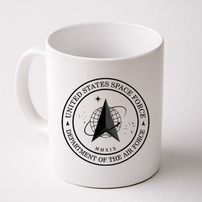 United States Space Force Outline Logo Coffee Mug