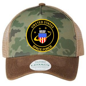 United States Space Force USSF Legacy Tie Dye Trucker Hat