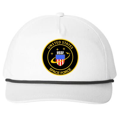 United States Space Force USSF Snapback Five-Panel Rope Hat