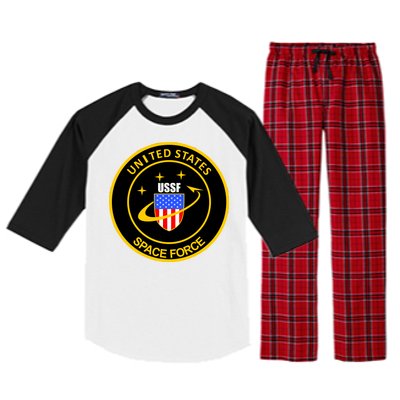 United States Space Force USSF Raglan Sleeve Pajama Set