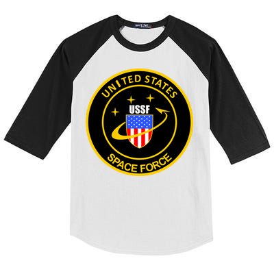 United States Space Force USSF Kids Colorblock Raglan Jersey