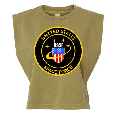 United States Space Force USSF Garment-Dyed Women's Muscle Tee