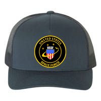 United States Space Force USSF Yupoong Adult 5-Panel Trucker Hat