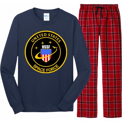 United States Space Force USSF Long Sleeve Pajama Set