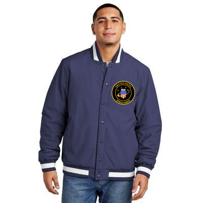 United States Space Force USSF Insulated Varsity Jacket