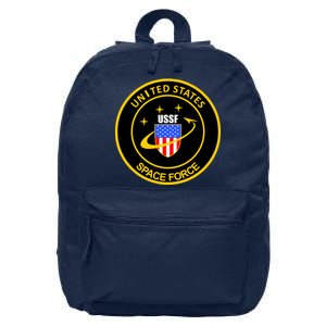 United States Space Force USSF 16 in Basic Backpack