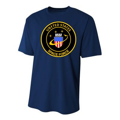 United States Space Force USSF Youth Performance Sprint T-Shirt