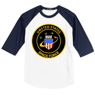 United States Space Force USSF Baseball Sleeve Shirt