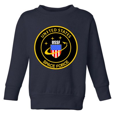 United States Space Force USSF Toddler Sweatshirt