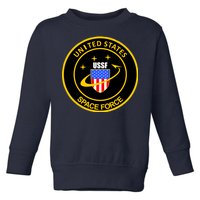 United States Space Force USSF Toddler Sweatshirt