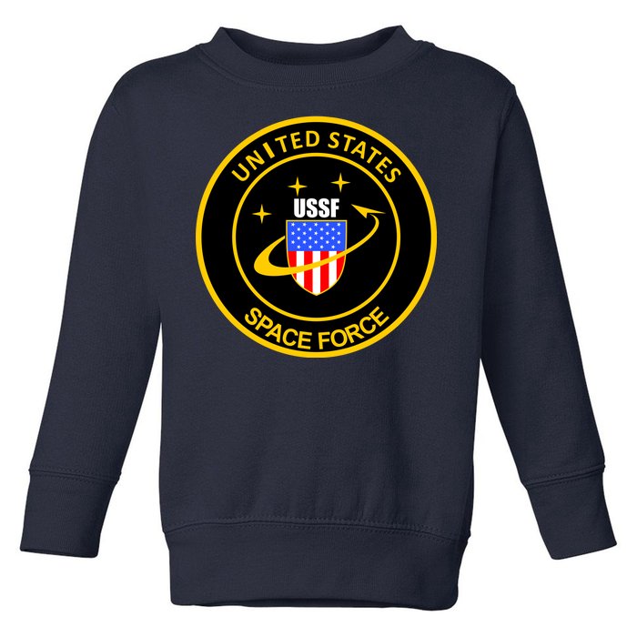 United States Space Force USSF Toddler Sweatshirt