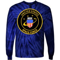 United States Space Force USSF Tie-Dye Long Sleeve Shirt