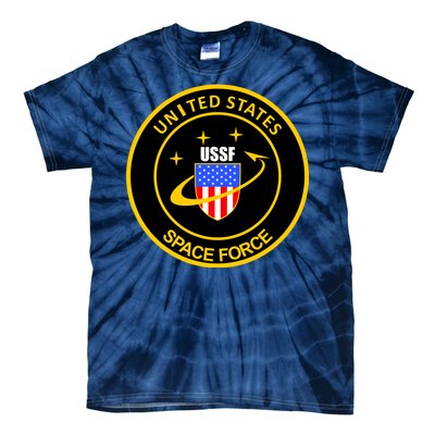 United States Space Force USSF Tie-Dye T-Shirt