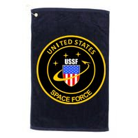 United States Space Force USSF Platinum Collection Golf Towel