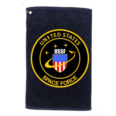 United States Space Force USSF Platinum Collection Golf Towel