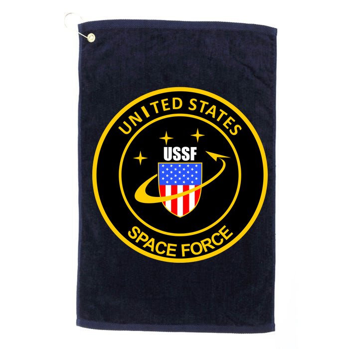 United States Space Force USSF Platinum Collection Golf Towel