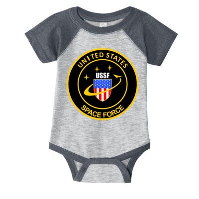 United States Space Force USSF Infant Baby Jersey Bodysuit