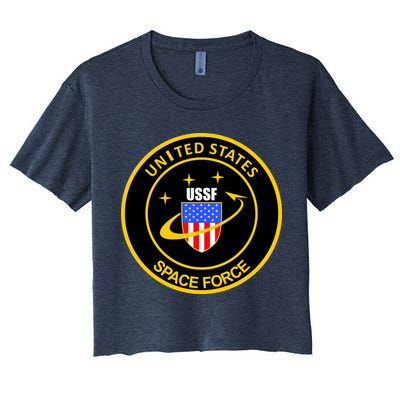 United States Space Force USSF Crop Top