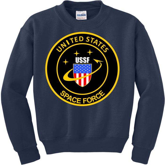 United States Space Force USSF Kids Sweatshirt