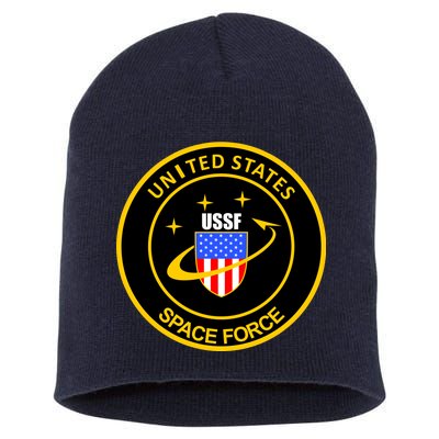 United States Space Force USSF Short Acrylic Beanie