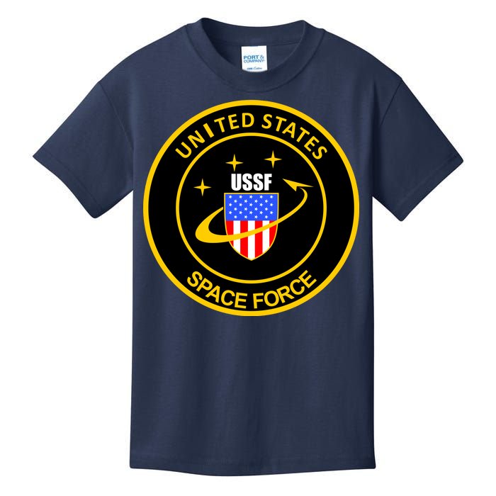 United States Space Force USSF Kids T-Shirt