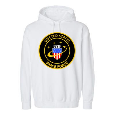 United States Space Force USSF Garment-Dyed Fleece Hoodie