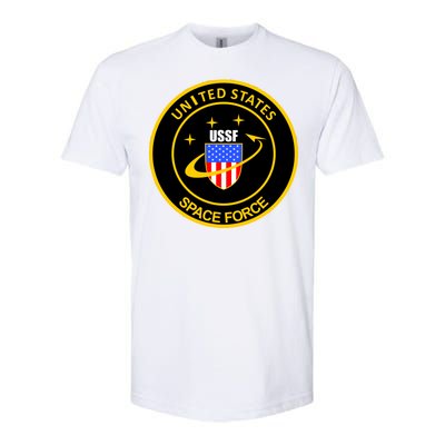 United States Space Force USSF Softstyle CVC T-Shirt