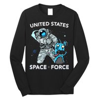 United States Space Force USSF Alien Fight Long Sleeve Shirt