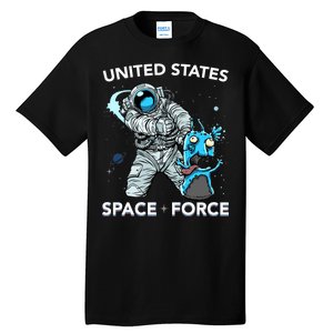 United States Space Force USSF Alien Fight Tall T-Shirt