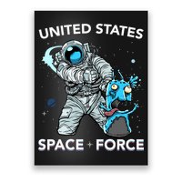 United States Space Force USSF Alien Fight Poster