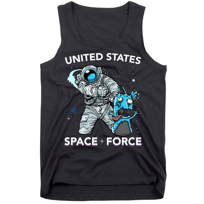 United States Space Force USSF Alien Fight Tank Top
