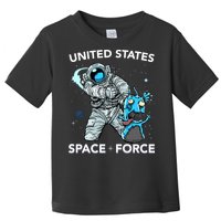 United States Space Force USSF Alien Fight Toddler T-Shirt