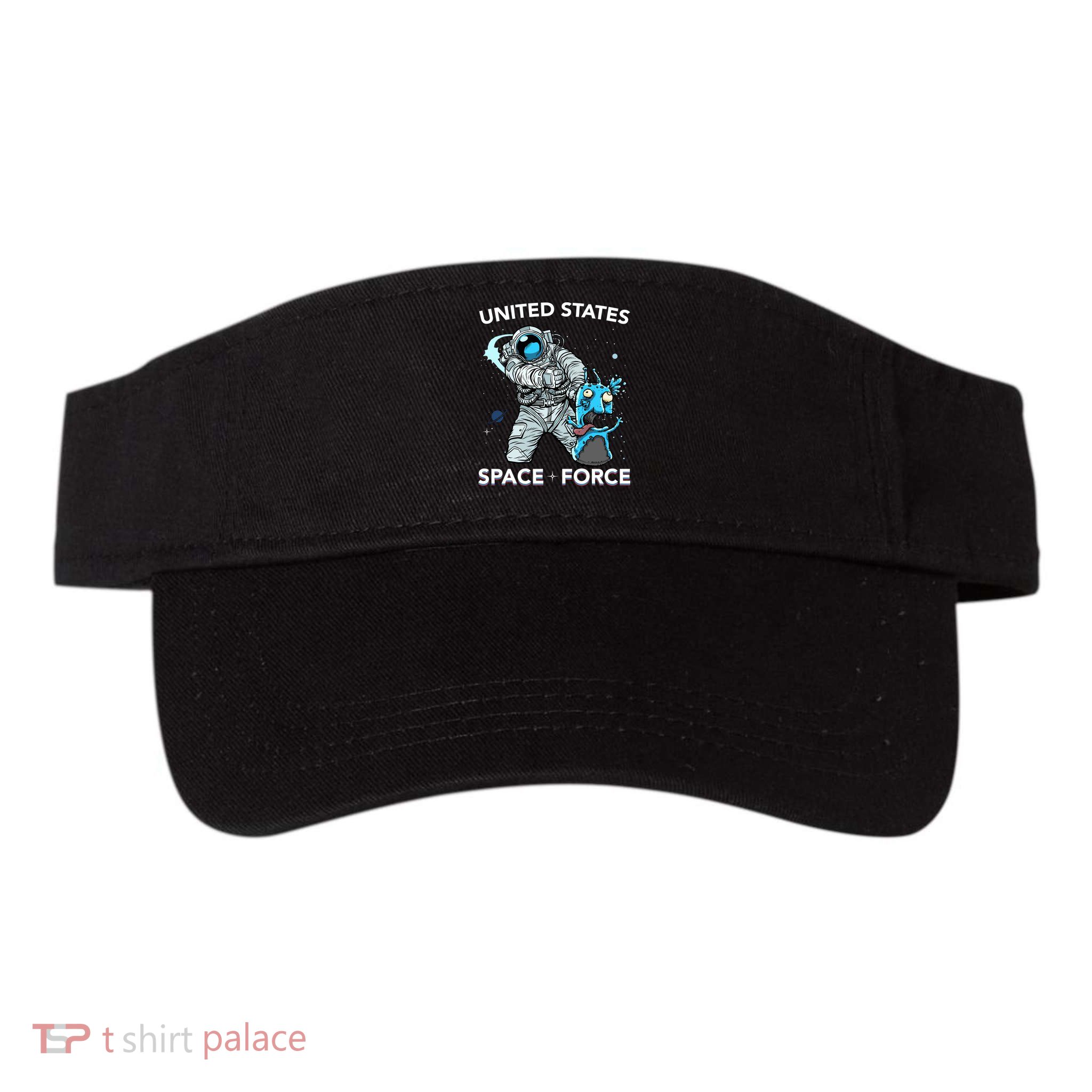 United States Space Force USSF Alien Fight Valucap Bio-Washed Visor