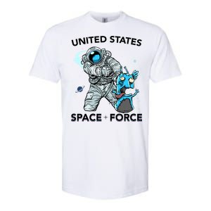 United States Space Force USSF Alien Fight Softstyle CVC T-Shirt