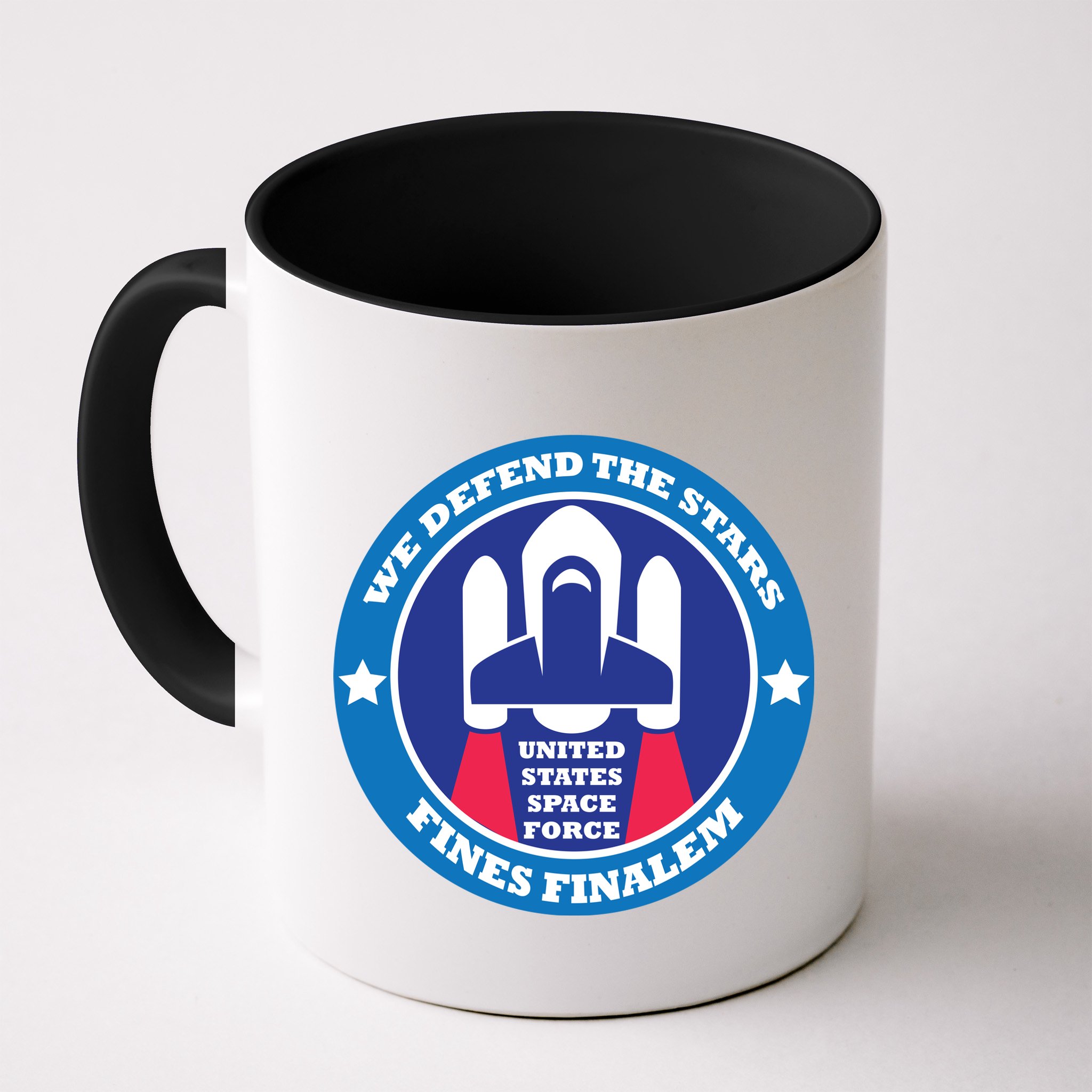 United States Space Force We Defend the Stars Mug